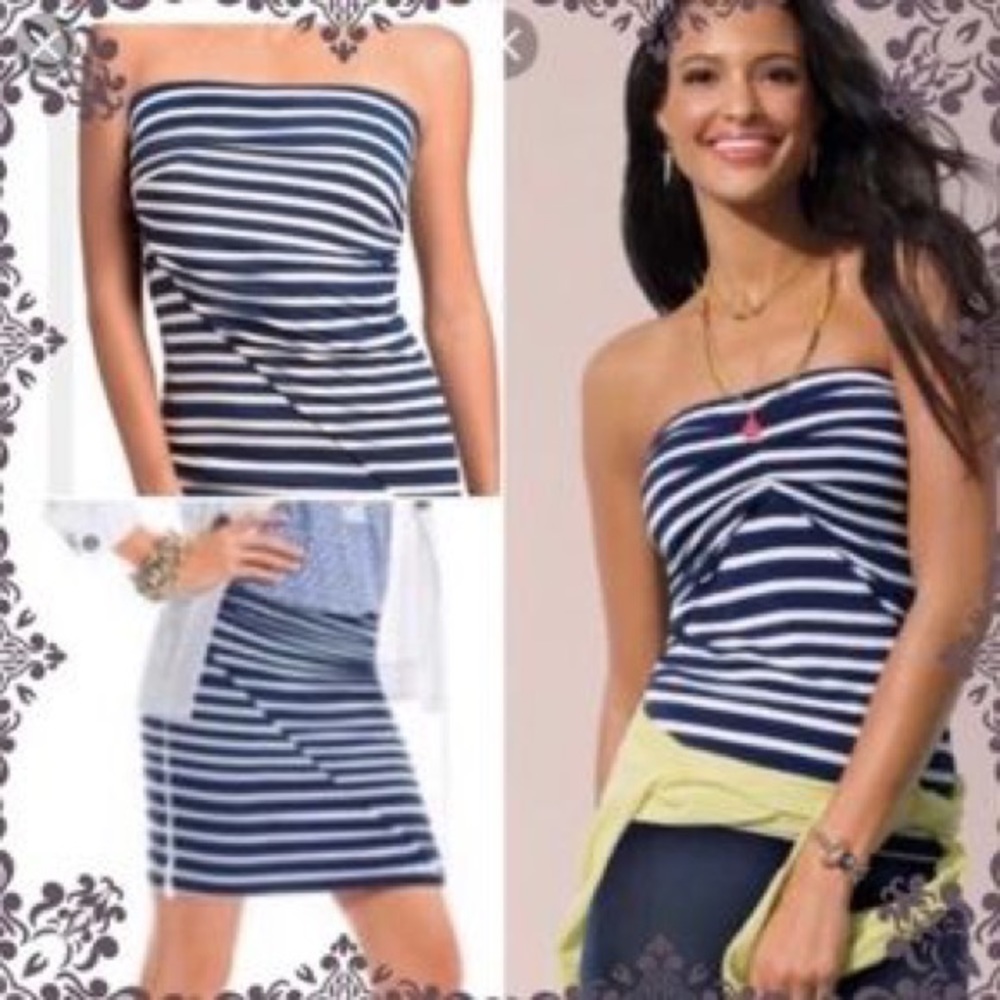 CAbi Size S Nautical Tube Top